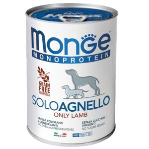 מונג' כבש שימורים לכלב 400 גרם